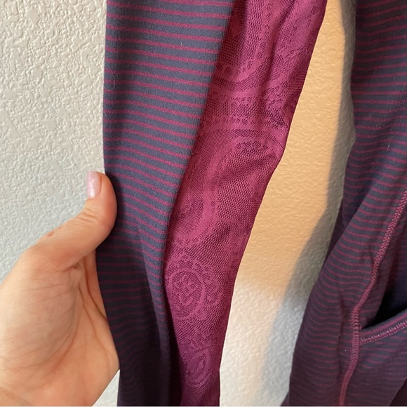 Lululemon Star Stunner Hyper Purple Lace Pullover - Picture 4 of 9